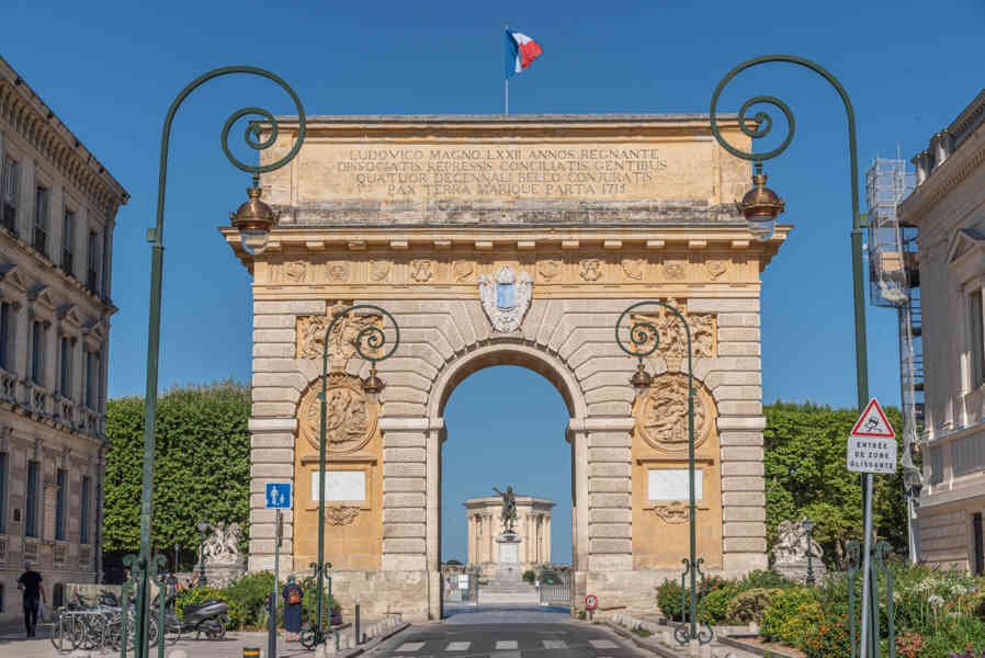 Francia - Montpellier 048 - Arco del Triunfo.jpg